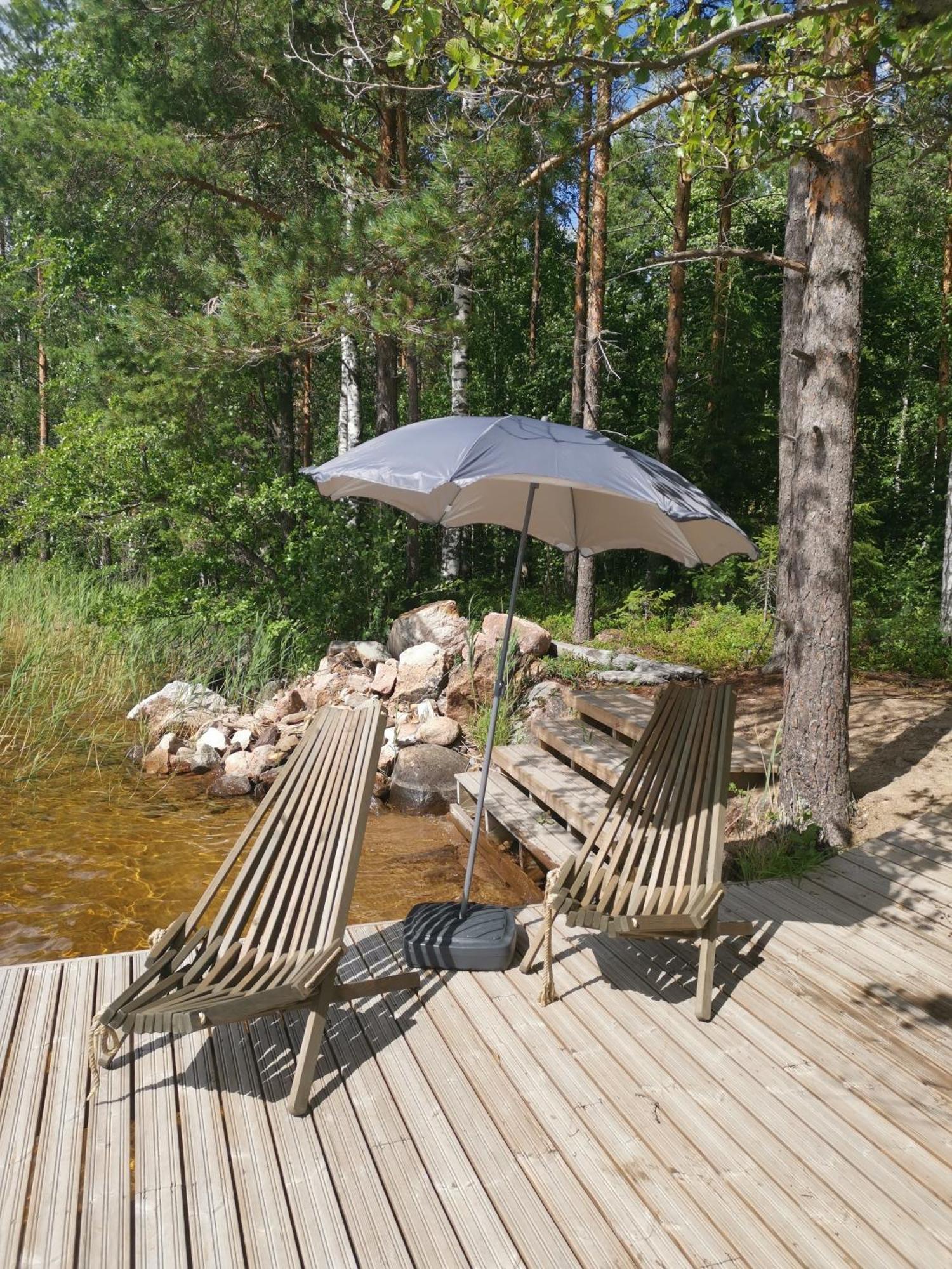 Patalaiska Cottage With Private Beach Руоколахті Екстер'єр фото